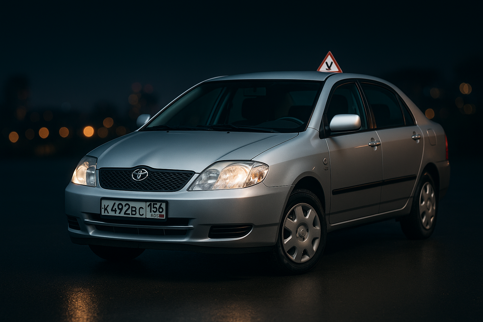 Toyota Corolla для обучения вождению